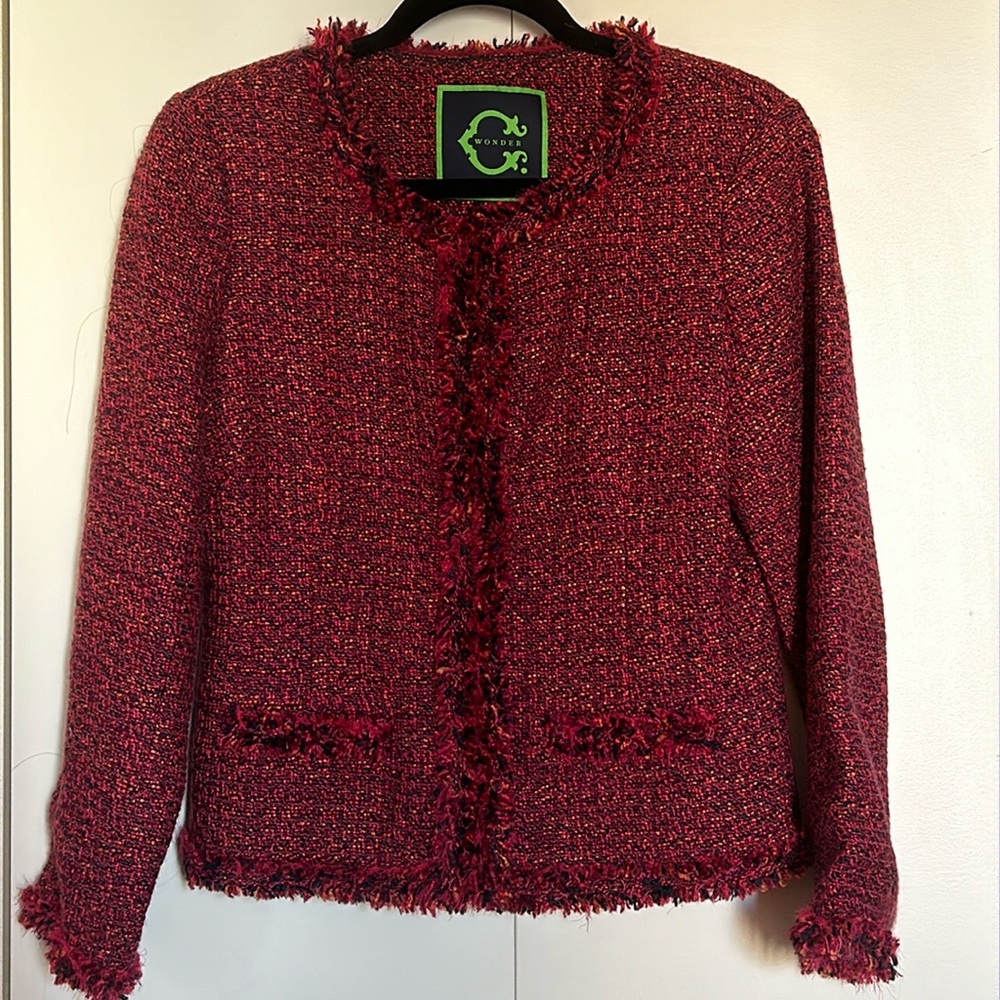Tweed Lady Jacket • Blazer • Size 6